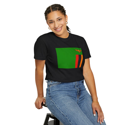 Zambia Flag Shirt | Zambia Tshirt | Zambia Pride Tee | Rep Ya Flag Shirt | Heritage Gift | Unisex S-4XL