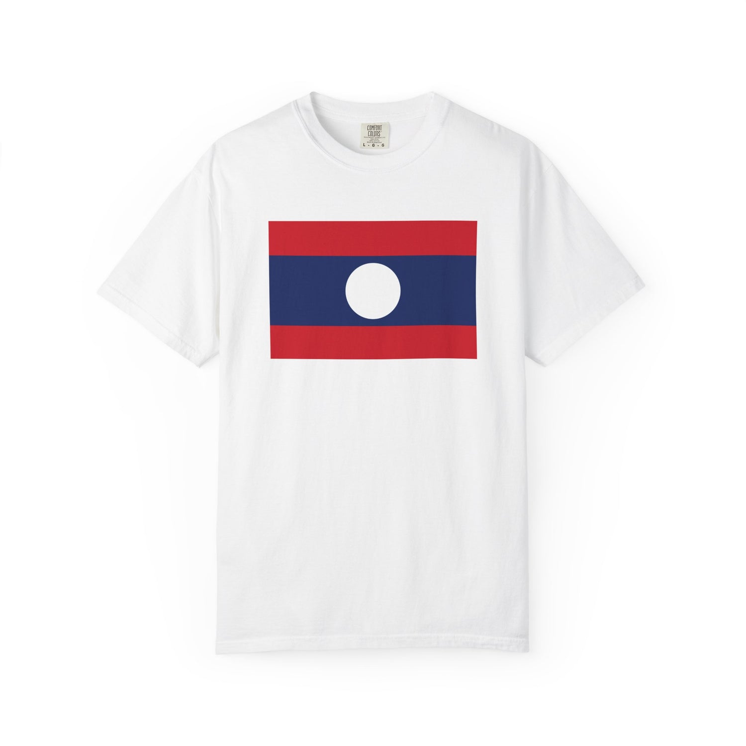 Laos Flag T Shirt | Laotian Heritage Shirt S–4XL | Rep Ya Flag