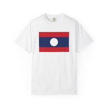 Laos Flag T Shirt | Laotian Heritage Shirt S–4XL | Rep Ya Flag