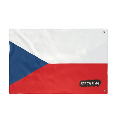 Czech Republic (Czechia) Flag Garden Banner | Double Sided Outdoor Flag | Rep Ya Flag