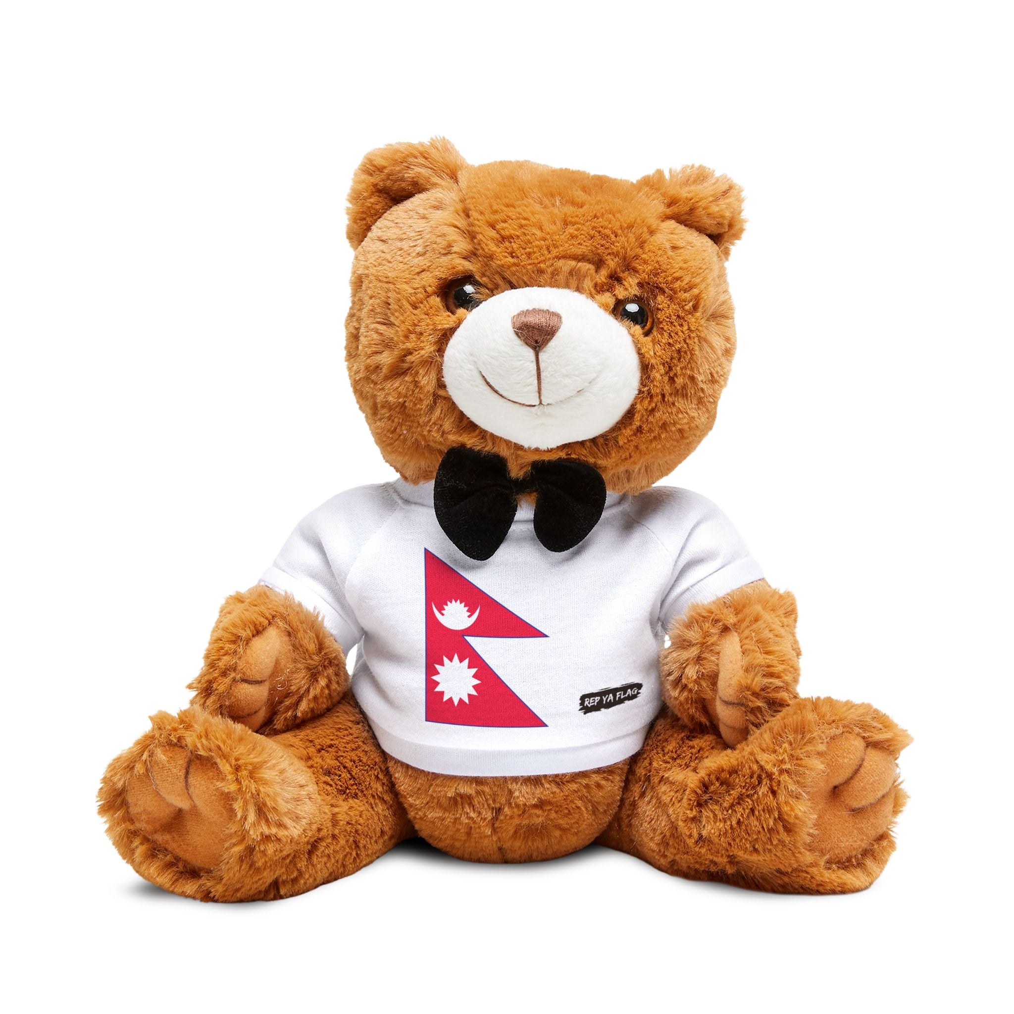 Nepal Flag Teddy Bear | Nepali Plush Gift | Nepali Heritage Bear | Cultural Keepsake | Baby Gift Stuffed Animal
