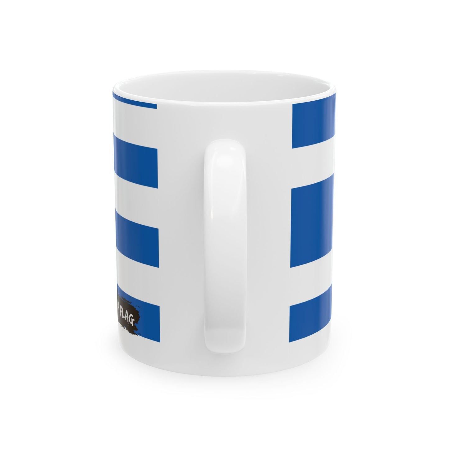 Greece Flag Coffee Tea Mug 11oz 15oz | Rep Ya Flag Ceramic Mug