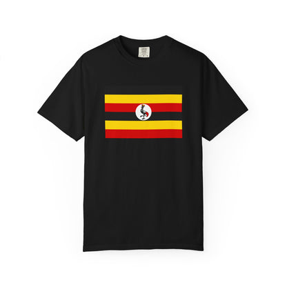Uganda Flag T Shirt | Ugandan Heritage Shirt S–4XL | Rep Ya Flag