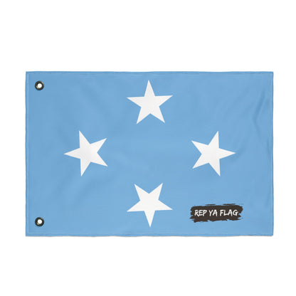 Micronesia Flag Garden Banner | Double Sided Outdoor Flag | Rep Ya Flag