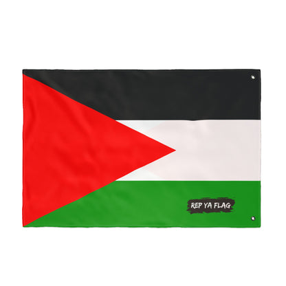Palestine Flag Garden Banner | Double Sided Outdoor Flag | Rep Ya Flag