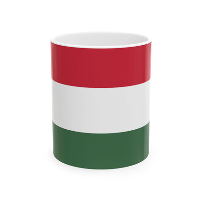 Hungary Flag Coffee Tea Mug 11oz 15oz | Rep Ya Flag Ceramic Mug
