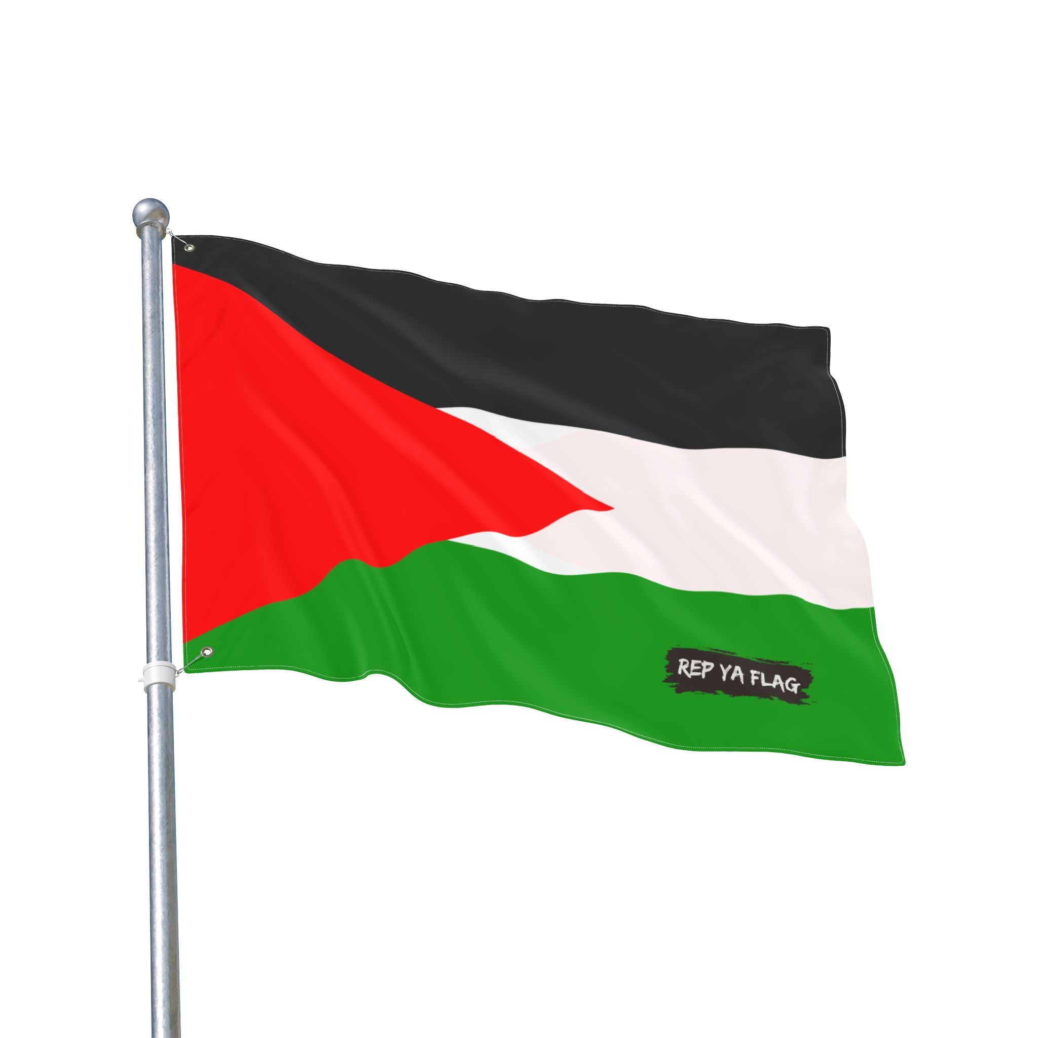 Palestine Flag Garden Banner | Double Sided Outdoor Flag | Rep Ya Flag