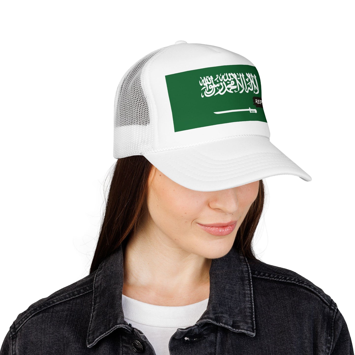 Saudi ArabiaFlag Foam Trucker Hat | São Toméan Pride Snapback Cap | Rep Ya Flag