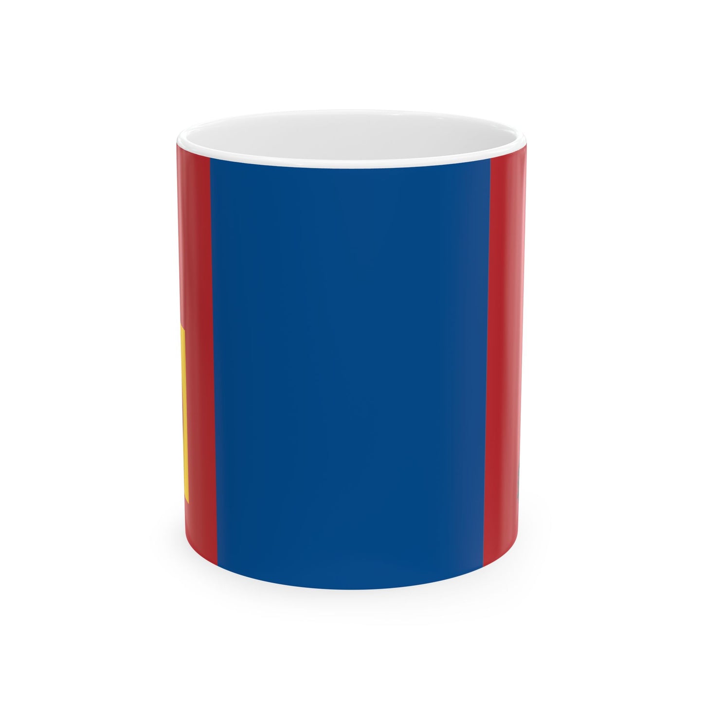 Mongolia Flag Coffee Tea Mug 11oz 15oz | Rep Ya Flag Ceramic Mug