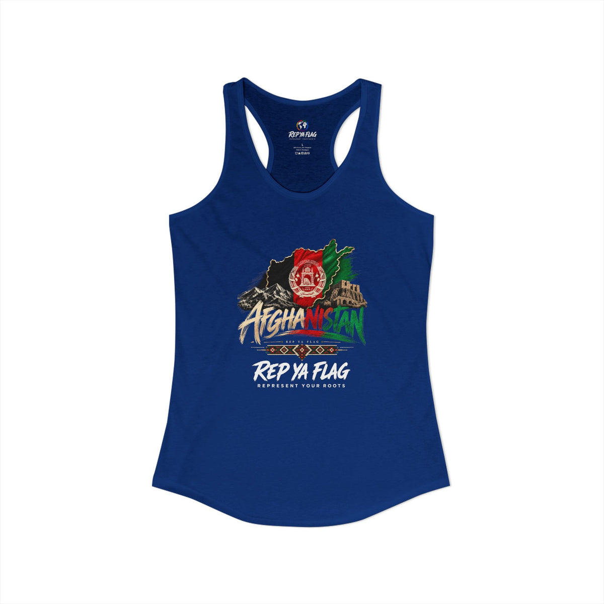 Afghanistan Women’s Racerback Tank – Lightweight Pride