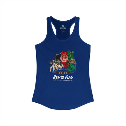 Afghanistan Women’s Racerback Tank – Lightweight Pride