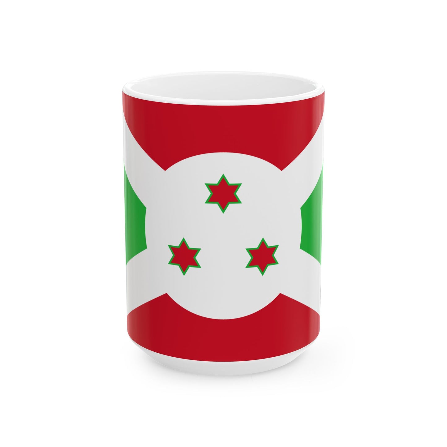 Burundi Flag Coffee Tea Mug 11oz 15oz | Rep Ya Flag Ceramic Mug