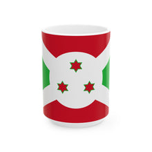 Burundi Flag Coffee Tea Mug 11oz 15oz | Rep Ya Flag Ceramic Mug