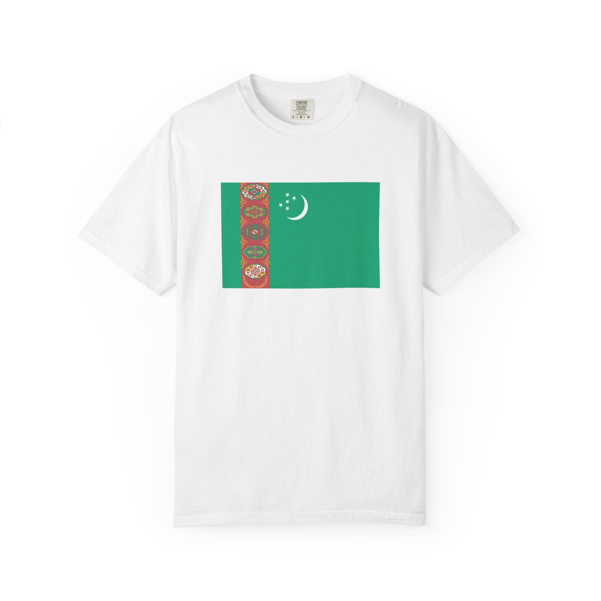 Turkmenistan Flag T Shirt | Turkmen Heritage Shirt S–4XL | Rep Ya Flag