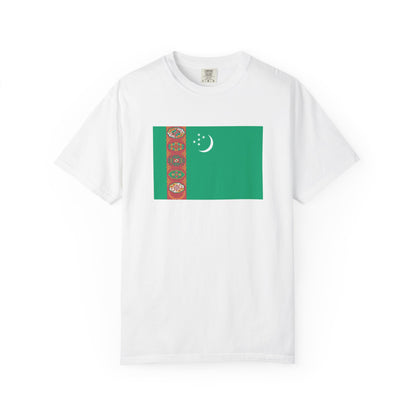 Turkmenistan Flag T Shirt | Turkmen Heritage Shirt S–4XL | Rep Ya Flag