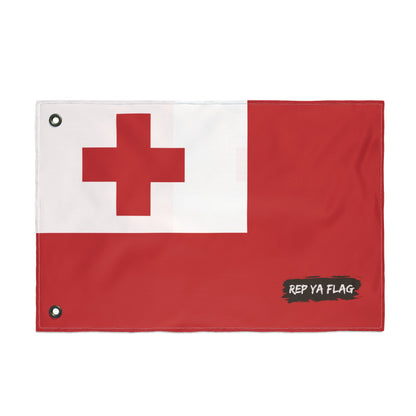 Tonga Flag Garden Banner | Double-Sided Outdoor Flag | Rep Ya Flag