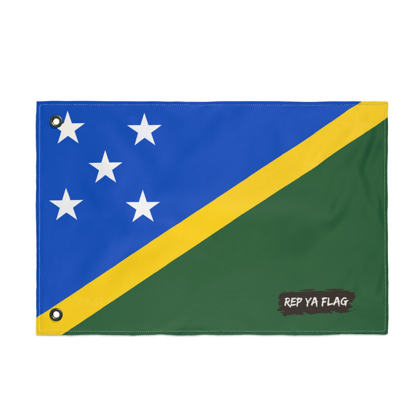 Solomon Islands Flag Garden Banner | Double-Sided Outdoor Flag | Rep Ya Flag