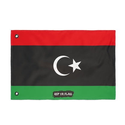 Libya Flag Garden Banner | Double Sided Outdoor Flag | Rep Ya Flag