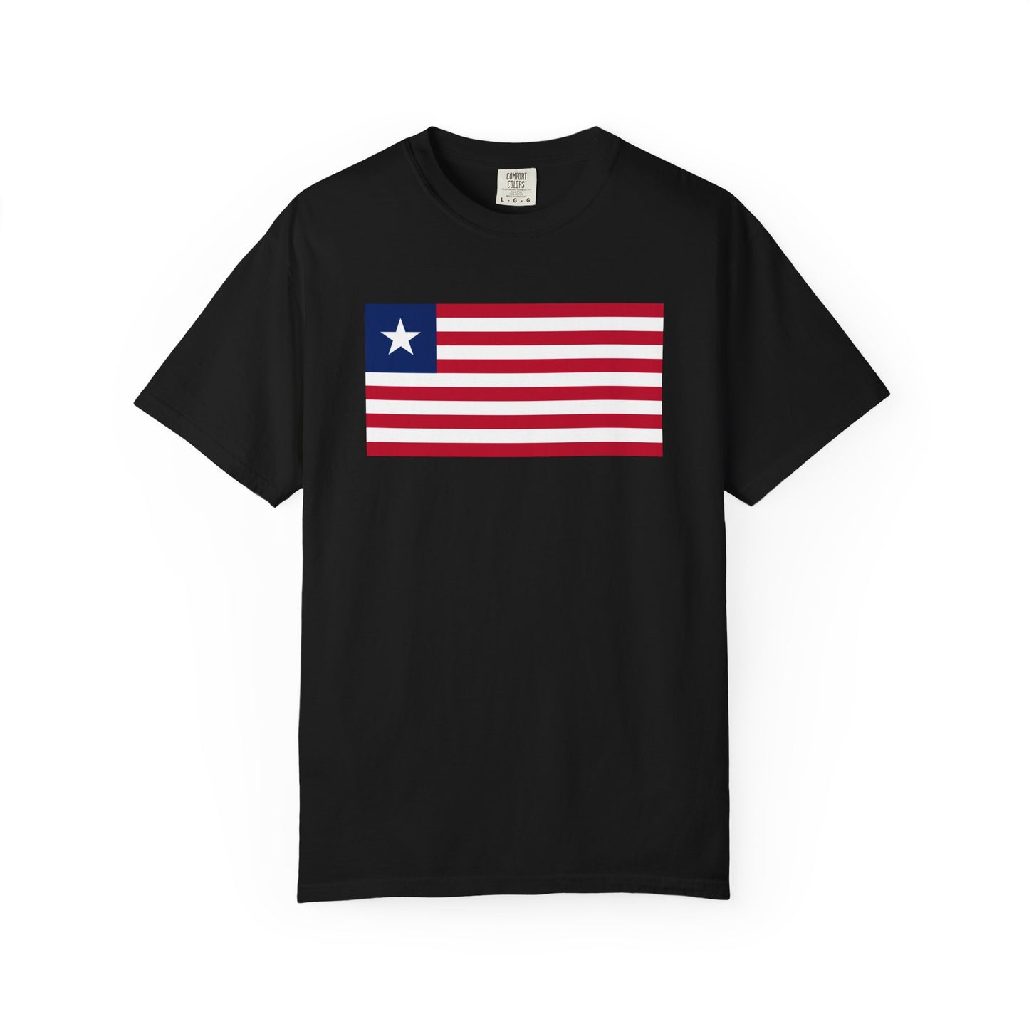 Liberia Flag T Shirt | Liberian Heritage Shirt S–4XL | Rep Ya Flag