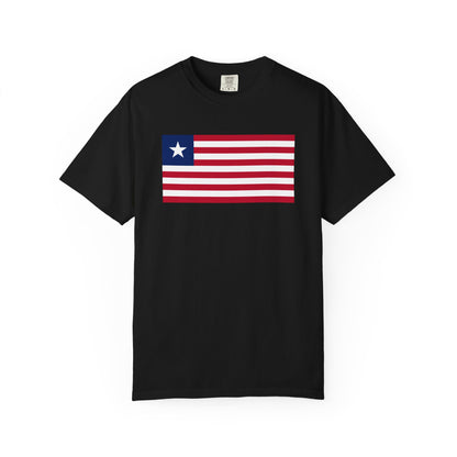 Liberia Flag T Shirt | Liberian Heritage Shirt S–4XL | Rep Ya Flag