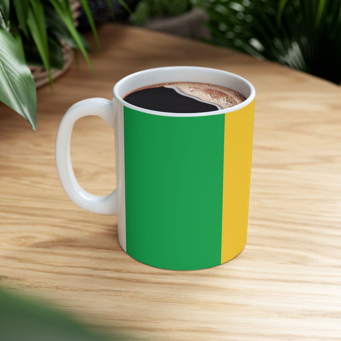 Mali Flag Coffee Tea Mug 11oz 15oz | Rep Ya Flag Ceramic Mug