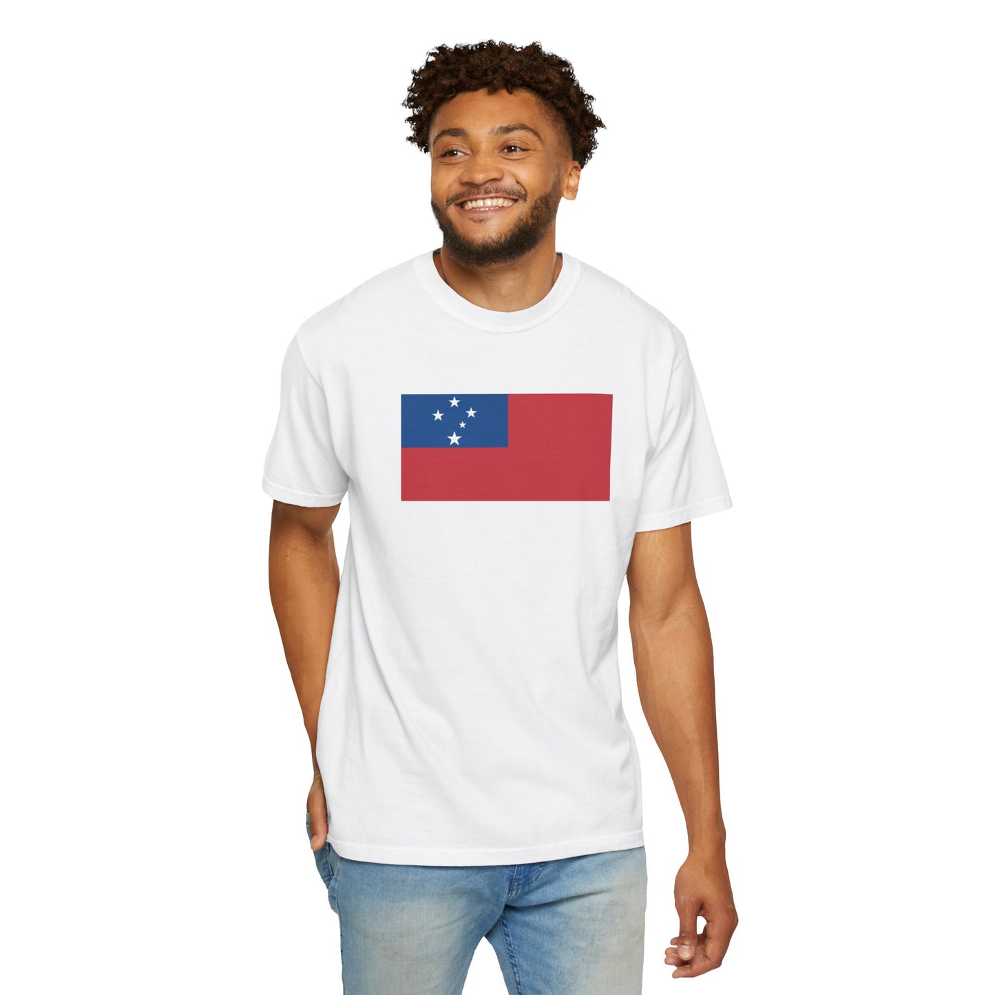 Samoa Flag T Shirt | Samoan Heritage Shirt S–4XL | Rep Ya Flag