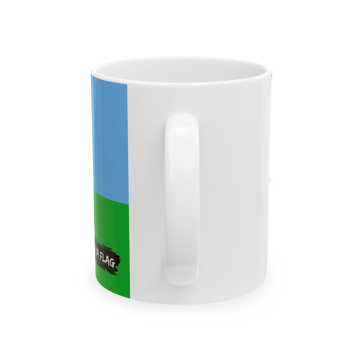 Djibouti Flag Coffee Tea Mug 11oz 15oz | Rep Ya Flag Ceramic Mug