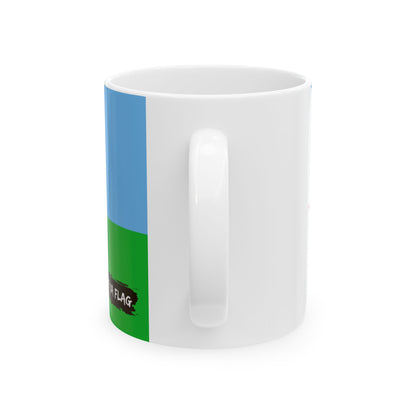 Djibouti Flag Coffee Tea Mug 11oz 15oz | Rep Ya Flag Ceramic Mug