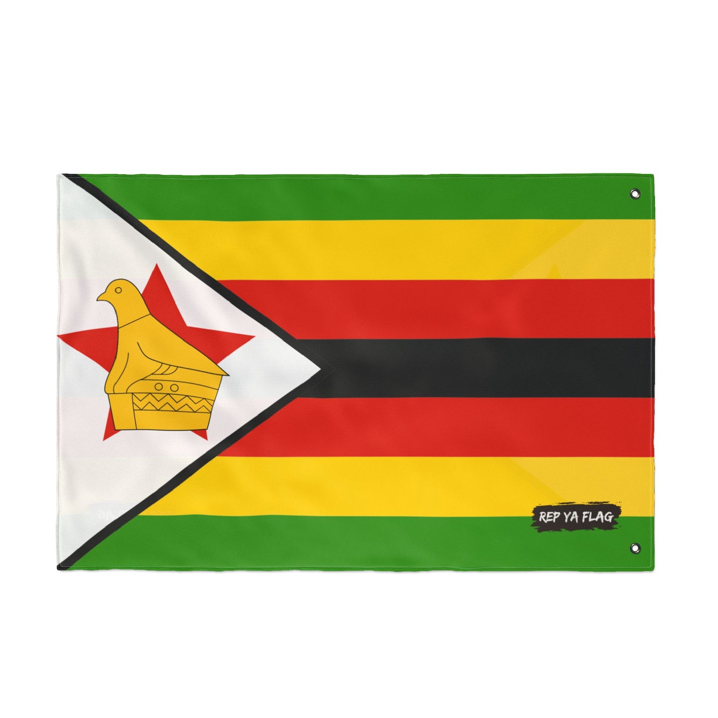 Zimbabwe Flag Double Sided Flag, Outdoor Garden Banner | Country Flag