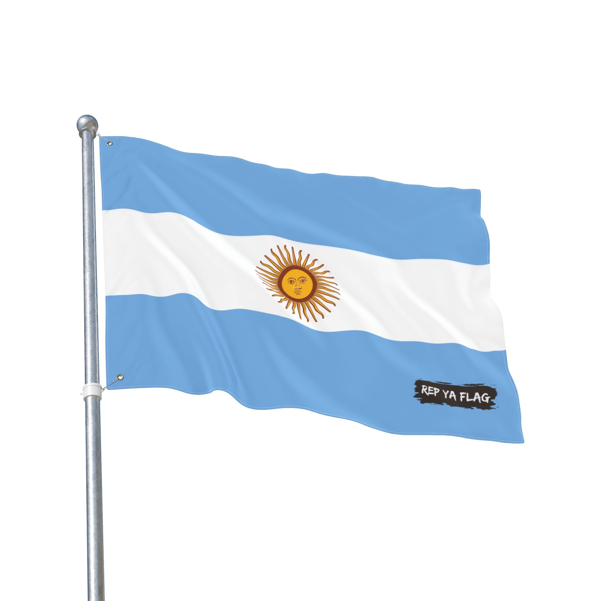 Argentina Flag Garden Banner | Double Sided Outdoor Flag | Rep Ya Flag
