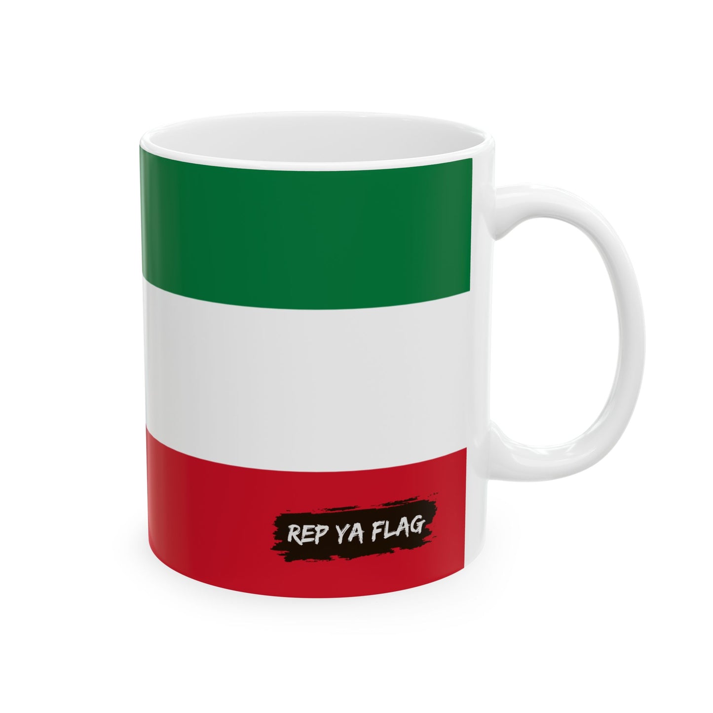 Kuwait Flag Coffee Tea Mug 11oz 15oz | Rep Ya Flag Ceramic Mug