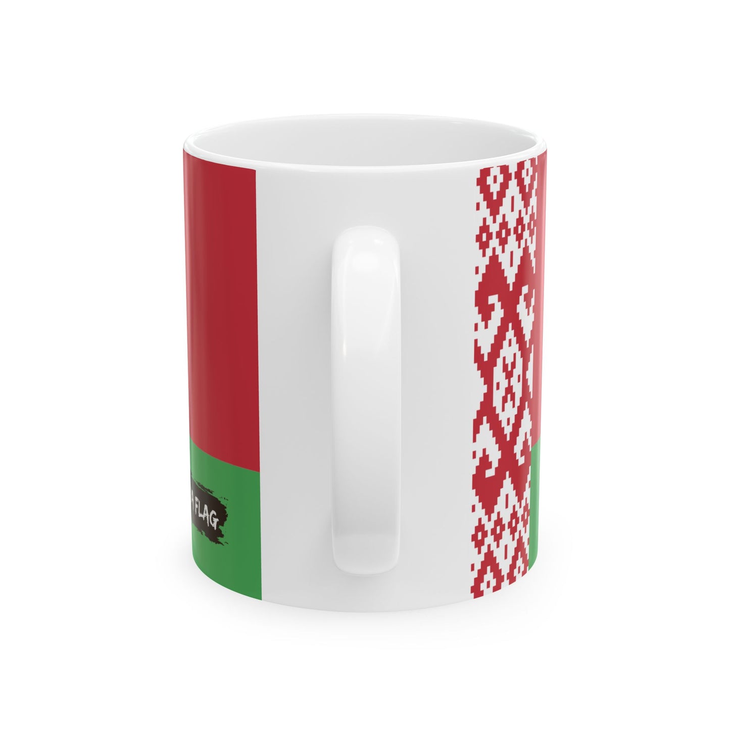 Belarus Flag Coffee Mug | Belarusian Pride Ceramic Tea Mug 11oz & 15oz | Rep Ya Flag