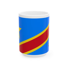Democratic Republic of the Congo Flag Coffee Tea Mug 11oz 15oz | Rep Ya Flag Ceramic Mug