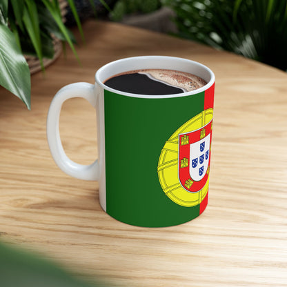 Portugal Flag Coffee Tea Mug 11oz 15oz | Rep Ya Flag Ceramic Mug