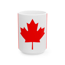 Canada Flag Coffee Tea Mug 11oz 15oz | Canadian Heritage Mug | Rep Ya Flag