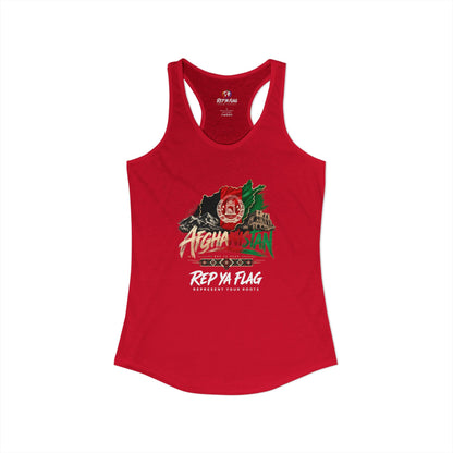 Afghanistan Women’s Racerback Tank – Lightweight Pride