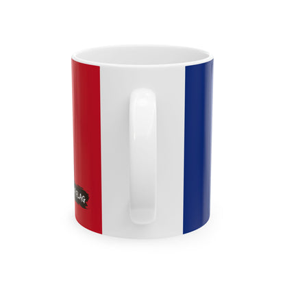 Romania Flag Coffee Tea Mug 11oz 15oz | Rep Ya Flag Ceramic Mug