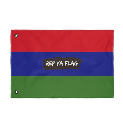 Gambia Flag Garden Banner | Double Sided Outdoor Flag | Rep Ya Flag