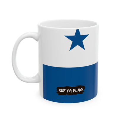 Panama Flag Coffee Tea Mug 11oz 15oz | Rep Ya Flag Ceramic Mug