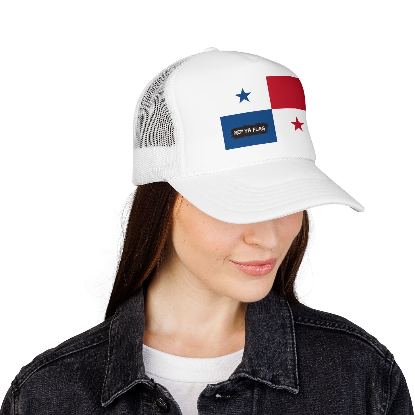 Panama Flag Foam Trucker Hat | Panamanian Pride Snapback Cap | Rep Ya Flag
