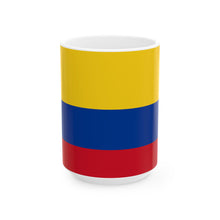 Colombia Flag Coffee Tea Mug 11oz 15oz | Colombian Heritage Mug | Rep Ya Flag