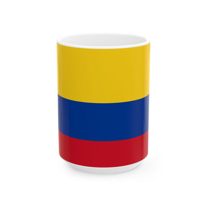 Colombia Flag Coffee Tea Mug 11oz 15oz | Colombian Heritage Mug | Rep Ya Flag