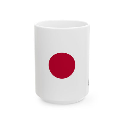 Japan Flag Coffee Tea Mug 11oz 15oz | Rep Ya Flag Ceramic Mug