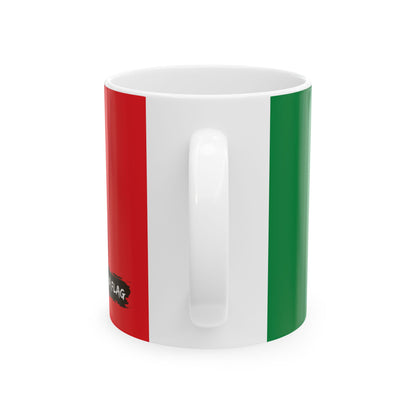 Senegal Flag Coffee Mug 11oz & 15oz | Senegalese Heritage Ceramic Coffee Tea Mug | Rep Ya Flag