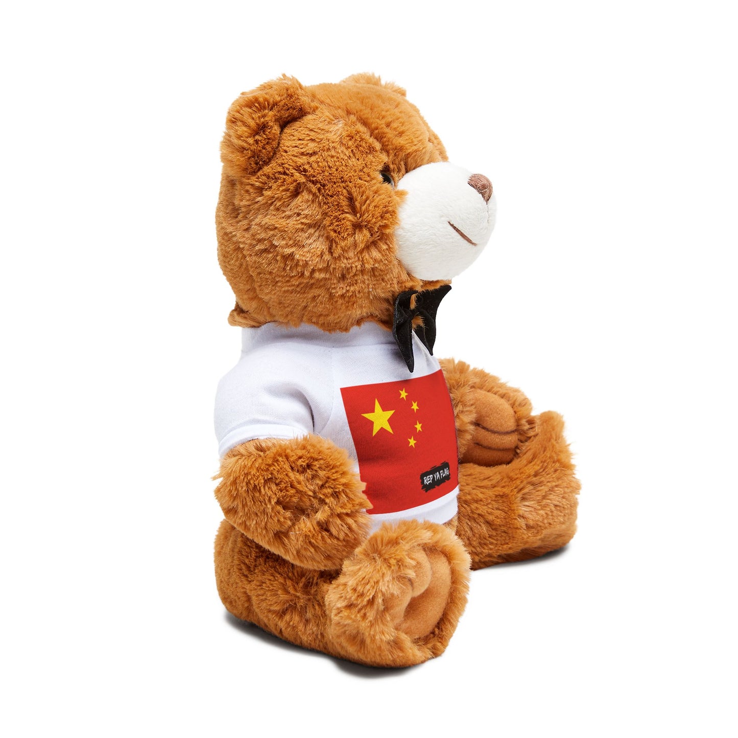 China Flag Teddy Bear | Chinese Heritage Plush Gift | Rep Ya Flag