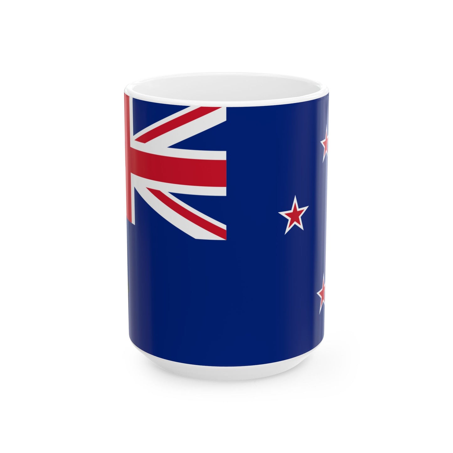 New Zealand Flag Coffee Tea Mug 11oz 15oz | Rep Ya Flag Ceramic Mug