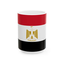 Egypt Flag Coffee Tea Mug 11oz 15oz | Rep Ya Flag Ceramic Mug