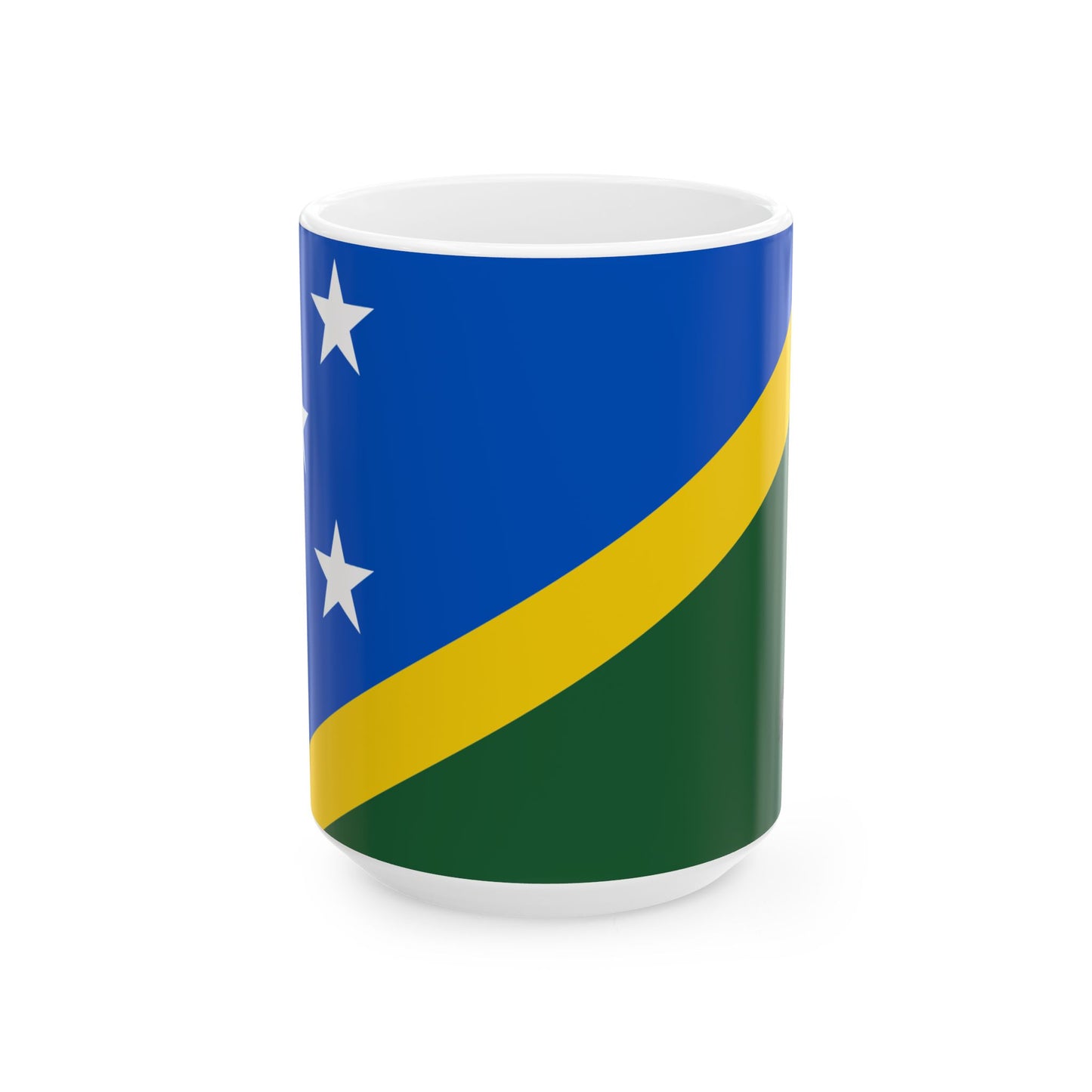 Solomon Islands Flag Coffee Mug 11oz & 15oz | Solomon Islander Heritage Ceramic Coffee Tea Mug | Rep Ya Flag