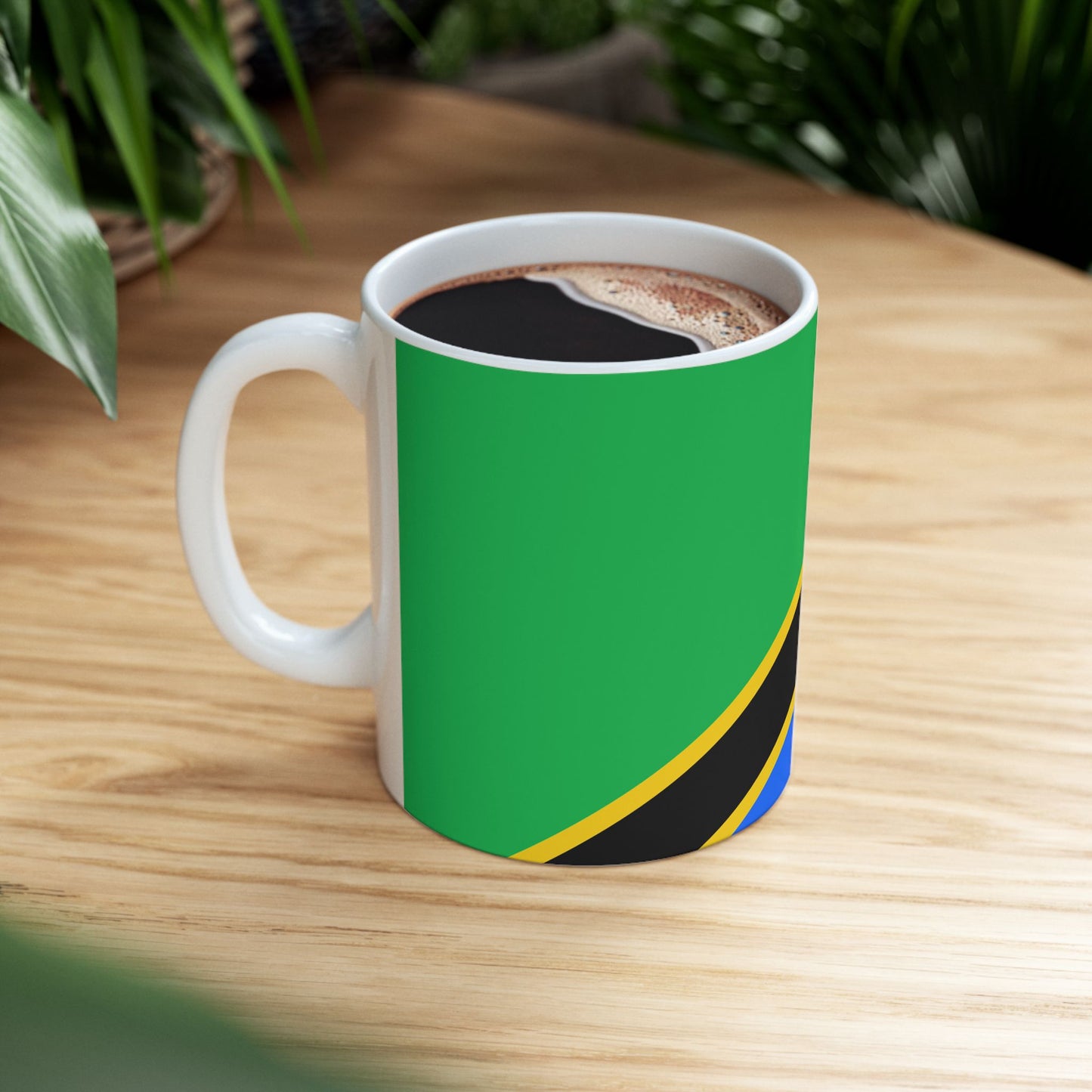Tanzania Flag Coffee Tea Mug 11oz 15oz | Rep Ya Flag Ceramic Mug