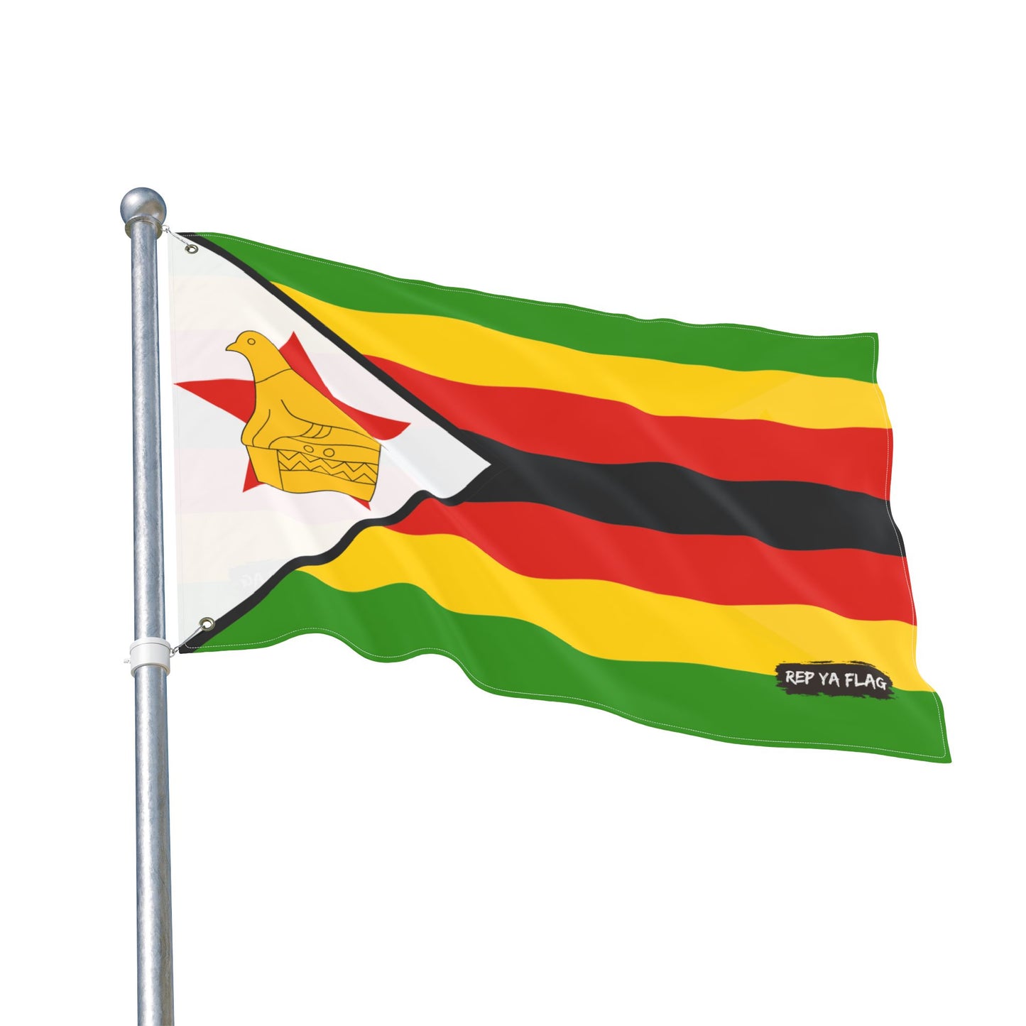 Zimbabwe Flag Double Sided Flag, Outdoor Garden Banner | Country Flag